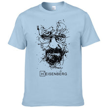 2017 New Fashion Breaking Bad T Shirts Men Heisenberg Camisetas Hombre Men Cool Tee Shirt Tops Short Sleeve Cotton T-shirts #191