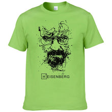 2017 New Fashion Breaking Bad T Shirts Men Heisenberg Camisetas Hombre Men Cool Tee Shirt Tops Short Sleeve Cotton T-shirts #191