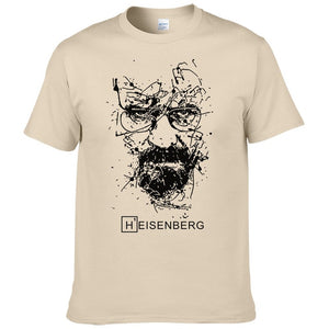 2017 New Fashion Breaking Bad T Shirts Men Heisenberg Camisetas Hombre Men Cool Tee Shirt Tops Short Sleeve Cotton T-shirts #191