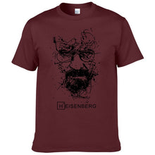 2017 New Fashion Breaking Bad T Shirts Men Heisenberg Camisetas Hombre Men Cool Tee Shirt Tops Short Sleeve Cotton T-shirts #191