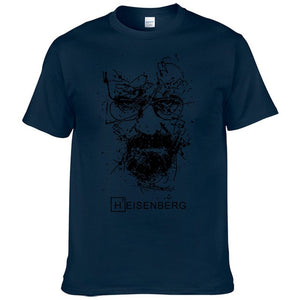 2017 New Fashion Breaking Bad T Shirts Men Heisenberg Camisetas Hombre Men Cool Tee Shirt Tops Short Sleeve Cotton T-shirts #191