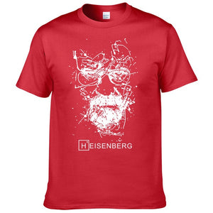 2017 New Fashion Breaking Bad T Shirts Men Heisenberg Camisetas Hombre Men Cool Tee Shirt Tops Short Sleeve Cotton T-shirts #191