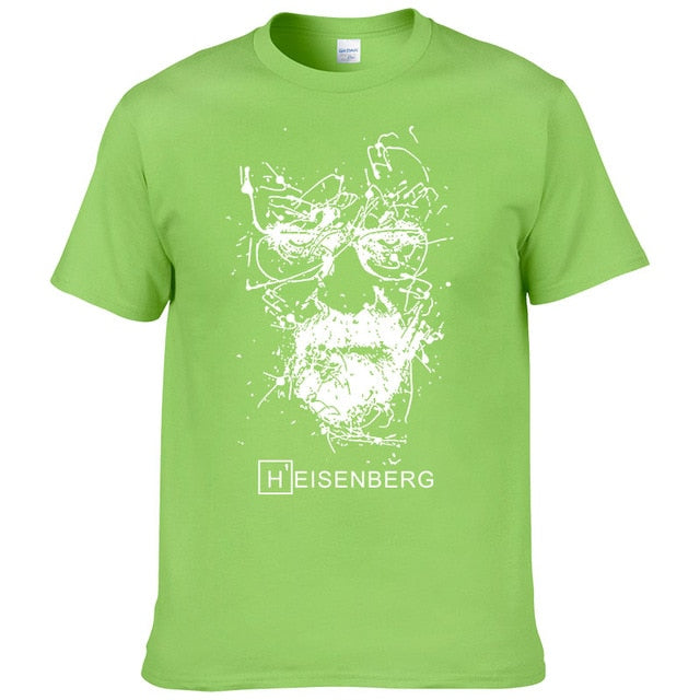 2017 New Fashion Breaking Bad T Shirts Men Heisenberg Camisetas Hombre Men Cool Tee Shirt Tops Short Sleeve Cotton T-shirts #191
