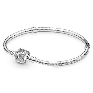 Boosbiy Silver Plated Cute Owl Snake Chain Charm Bracelet For Women Fashion Brand Bracelets DIY Jewelry Gift Making