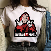 La Casa De Papel Tshirt Money Heist Tees TV Series T Shirt Women T Short Sleeve House of Paper Funny Female T-Shirt Tops