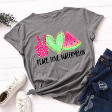 Fashion T Shirt Woman 2020 Tops Tshirt Leopard Peace Love Coffee Streetwear Casual O-neck T-shirt Summer Female Tee Shirts Women