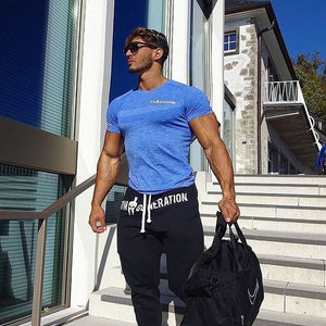 2020 New Quick Dry Running T-shirt Fitness Tight Short Sleeve T-Shirts men  Compression T-shirt Sport Shirt Men Gym T Shirt 3XL