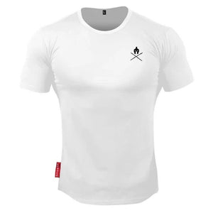 2020 New brand Clothing fitness Running t shirt men O-neck t-shirt cotton bodybuilding Sport shirts tops gym men t shirt