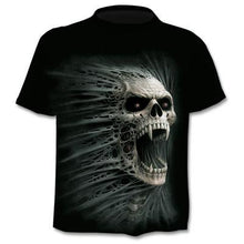 2020 New Fake Jacket Print T-Shirt Skull 3d T-Shirt Summer Trendy Short Sleeve T-Shirt Top Men/Female Short Sleeve Top