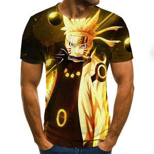 2020 newest fashion Naruto shirt Men Women 3D t-shirt naruto cosplay Sweatshirts naruto action figure tee shirts Men Tops