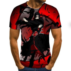 2020 newest fashion Naruto shirt Men Women 3D t-shirt naruto cosplay Sweatshirts naruto action figure tee shirts Men Tops