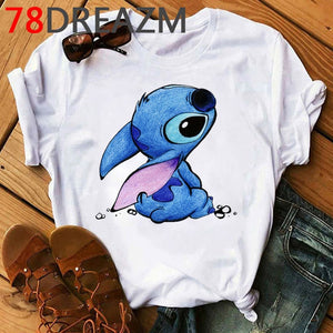 Kawaii Cartoon T Shirt Women Summer Tops Funny Harajuku T-shirt Cute Anime Graphic Tees Plus Size Unisex Tshirt Female