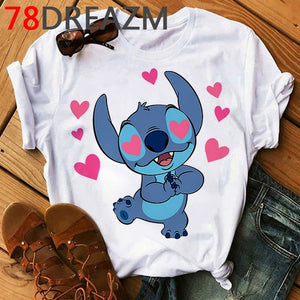 Kawaii Cartoon T Shirt Women Summer Tops Funny Harajuku T-shirt Cute Anime Graphic Tees Plus Size Unisex Tshirt Female