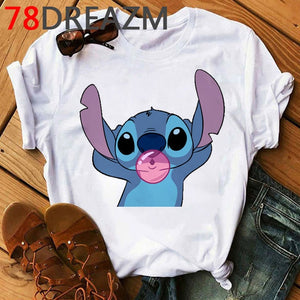 Kawaii Cartoon T Shirt Women Summer Tops Funny Harajuku T-shirt Cute Anime Graphic Tees Plus Size Unisex Tshirt Female