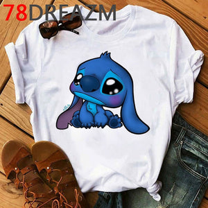 Kawaii Cartoon T Shirt Women Summer Tops Funny Harajuku T-shirt Cute Anime Graphic Tees Plus Size Unisex Tshirt Female