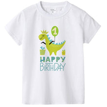 Dinosaur Birthday Shirt 1st Birthday T-Shirt Birthday Wild One Tee Dinosaur Party Shirt Dinosaur Theme Gift Boys Fashion Tee