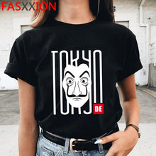 Money Heist Tshirt women/Men La Casa De Papel Harajuku T-shirt House of Paper Graphic Tshirt Bella Ciao Hip Hop Top Tees Male