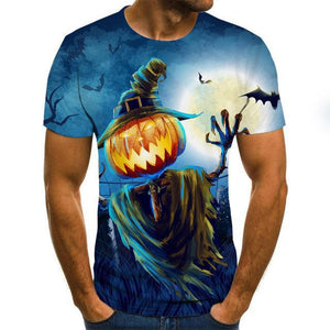 Men clothes 2020 New Mens Summer Skull Print Men Short Sleeve T-shirt 3D print t Shirt Casual Breathable funny t shirts