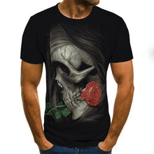 Men clothes 2020 New Mens Summer Skull Print Men Short Sleeve T-shirt 3D print t Shirt Casual Breathable funny t shirts