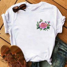 Maycaur Vogue T Shirt Women Summer Casual Tshirts Tees Harajuku Korean Style Graphic Tops New Kawaii Short Sleeve Female T-shirt