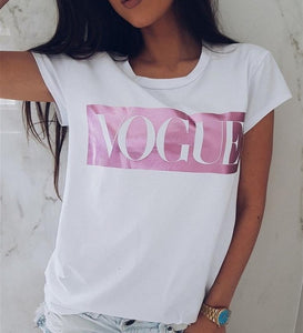 Golden Vogue Letter Print T Shirt Women Short Sleeve O Neck Loose Tshirt 2020 Summer Women Tee Shirt Tops Camisetas Mujer