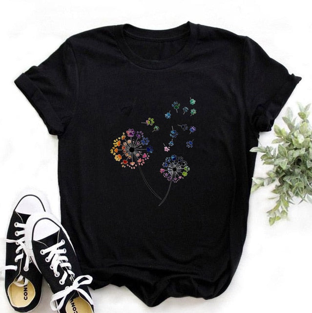 Women Bicycle Vogue Black T Shirt Girl Harajuku Korean Style Graphic Tops 2020 Kawaii Female T-shirt,Drop Ship