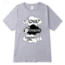 Oya Oya Oya Haikyuu T-Shirt Kuroo Anime Short Sleeve Harajuku Fashion Hip Hop T-shirt Tops Unisex