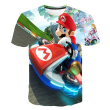 Boys and girls summer clothes new Harajuku style classic game 3d printing t-shirt hip-hop t-shirt kids