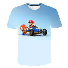 Boys and girls summer clothes new Harajuku style classic game 3d printing t-shirt hip-hop t-shirt kids