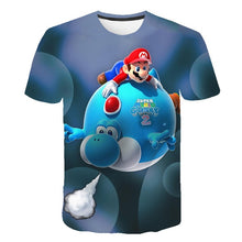 Boys and girls summer clothes new Harajuku style classic game 3d printing t-shirt hip-hop t-shirt kids