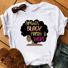 God says you are black girl is beutiful magic t shirt women fashion graphic t shirts black lives matter Juneteenth tshirt tops