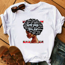 God says you are black girl is beutiful magic t shirt women fashion graphic t shirts black lives matter Juneteenth tshirt tops