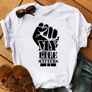 God says you are black girl is beutiful magic t shirt women fashion graphic t shirts black lives matter Juneteenth tshirt tops