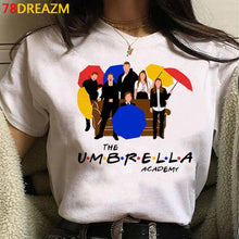 New The Umbrella Academy T Shirt Men Kawaii Summer Tops Cartoon T-shirt Cha-Cha Diego Graphic Tees Funny Harajuku Tshirt Male