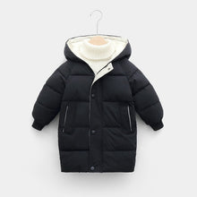 Children's Down Coat Winter Teenage Baby Boys Girls Cotton-padded Parka & Coats Thicken Warm Long Jackets Toddler Kids Outerwear