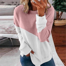 Patchwork T-shirt Women Long Sleeve Tops Tee 2020 Spring Autumn T Shirt Women Clothes Female O-neck Tee harajuku mujer camisetas