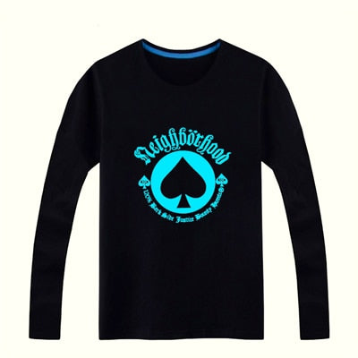 Brand New Luminous Long Sleeve T-Shirt For Boys T Shirt Christmas Teen Girl Tops 3-15 years Teenage Toddler Boy Tshirts