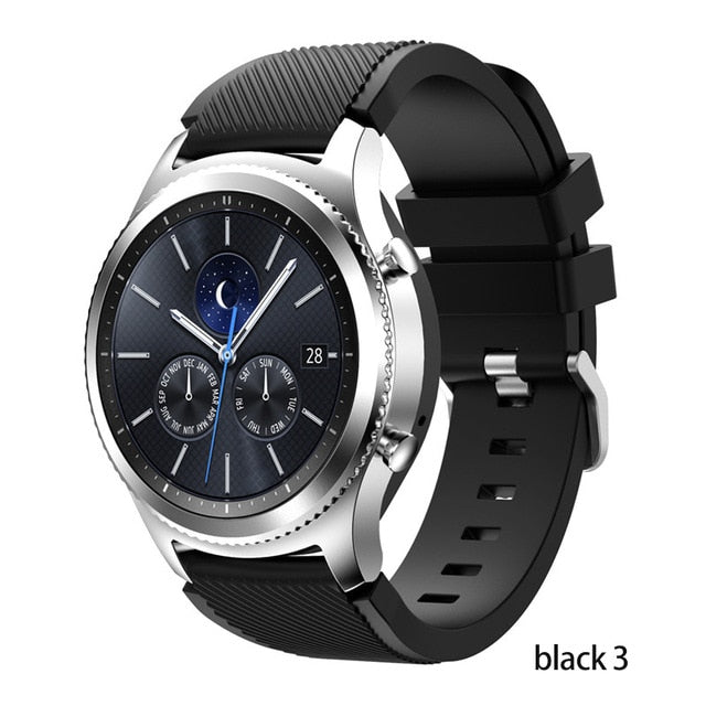 Strap For Samsung Galaxy watch 3 45mm/41/active 2 gear S3 Frontier/huawei watch gt 2e/2/amazfit bip/gts strap 20/22mm watch Band
