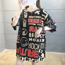 harajuku Women Striped Oversize Tshirt Chic Fashion 90s full Sleeve Loose T-shirts Female Casual Tops Clothes Streetwear T shirt