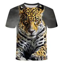 2020 New 3D Lion T-shirt Men's Animal T-shirt Cool 3D Style Pattern 3DT Shirt Summer Trend Short Sleeve