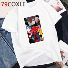 Japanese Anime Naruto Akatsuki TShirt Women Kawaii Cartoon Sasuke Graphic T Shirts Harajuku Funny Casual Oversized Tshirt Female