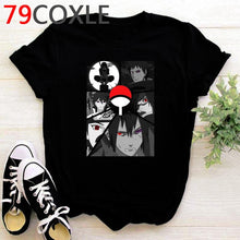 Japanese Anime Naruto Akatsuki TShirt Women Kawaii Cartoon Sasuke Graphic T Shirts Harajuku Funny Casual Oversized Tshirt Female