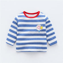 2020 New Baby Children's Clothing Cotton Long-sleeved T-shirt Korean Version Cute Tops Tee Underwear Soft Casual Bottoming Shirt