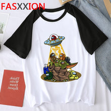 Harajuku Among Us Graphic Summer T Shirt Men Hip Hop Streetwear Cool T-shirt Cute Anime Amoung Us Tshirt Graphic Top Tees Male