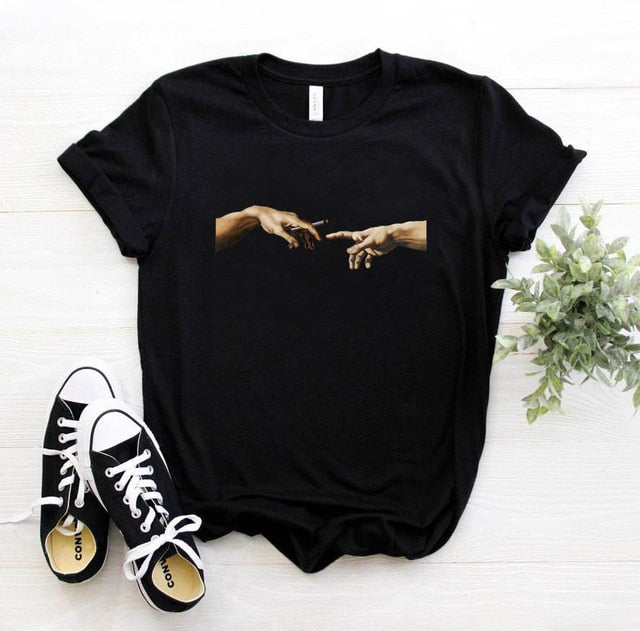 Women Horror Friends Michael Myers Jason Voorhees Halloween T Shirt Female Harajuku Summer T-shirt Fashion Top Tees