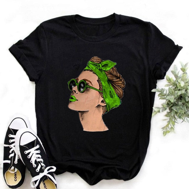 Women Horror Friends Michael Myers Jason Voorhees Halloween T Shirt Female Harajuku Summer T-shirt Fashion Top Tees