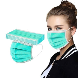 Headband masques mascarilla Women Man Solid Mask Disposable Face Mask 3Ply Ear Loop Anti-PM2.5 Mask facial protectora бандана#1