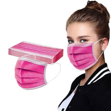 Headband masques mascarilla Women Man Solid Mask Disposable Face Mask 3Ply Ear Loop Anti-PM2.5 Mask facial protectora бандана#1