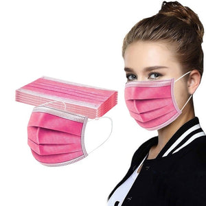 Headband masques mascarilla Women Man Solid Mask Disposable Face Mask 3Ply Ear Loop Anti-PM2.5 Mask facial protectora бандана#1