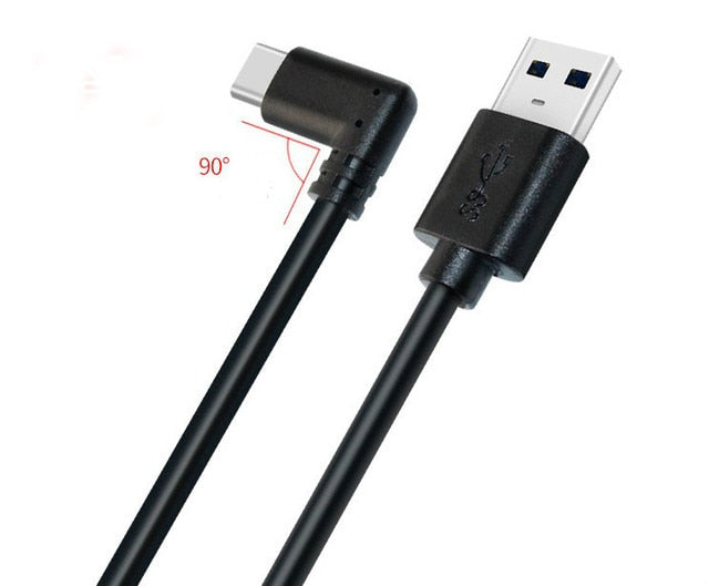 For Oculus Link USB- C Steam VR Quest/2 Type- C 3.1 Data Cable, Elbow Selectable 3m5m8m8m